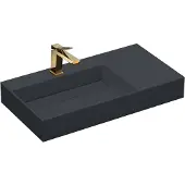 REA Archi Conglomeraat Opzetwastafel Grijs 75X43X14Cm