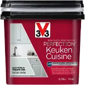 3v3 V33 Reno Perfection Keukenverf Zachtgrijs 0.75L