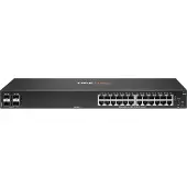 HP Aruba Networking CX 6100 24G 4SFP+ switch, beheerd, L3, Gigabit Ethernet (10/100/1000), voor montage in een rack, 1U