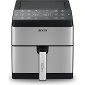Sogo Advanced 1700 Airfryer 6 l 1700 W Zwart, RVS