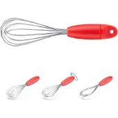 Dreamfarm Garde Mini Flisk, 3-in-1, Rood - 23cm - Opvouwbaar | Dreamfarm