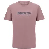 Santini - Coloured Branded T-Shirt - T-shirt XL, roze