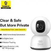 Baseus Security P1 Lite Binnencamera 2K Wit EU