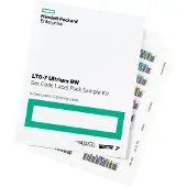 HP HPE LTO-7 Ultrium - Barcode Label Pack - RW - 100 Datalabels - 10 Cleaning Labels