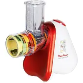 Moulinex Fresh Express Plus DJ756G - Elektrische rasp 150W - Metallic rood/wit