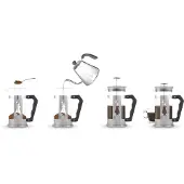 Bialetti French Press Smart 1000 ml zwart