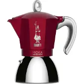 Bialetti Percolator Moka Induction Red 4-kops
