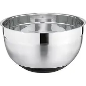 Weiss Weis Premium, Saladeschaal, Rond, Siliconen, Roestvrij staal, Zwart, Roestvrij staal, Metallic, 5 liter