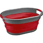 Westmark Wasmand - opvouwbare wasmand, ruimtebesparend en praktisch, handgrepen, geschikt voor opbergdoeleinden of als organizer, ideaal voor Tiny Living - 24 liter
