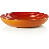 Le Creuset Signature pastabord 22 cm Oranjerood