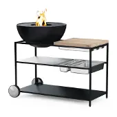 Höfats Buitenkeuken Fire Kitchen with BOWL 70 Plancha Low
