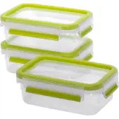 EMSA Clip&close 500ml Voedselcontainer 3 Stukken