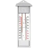 TFA-Dostmann TFA Thermometer min/max kunststof grijs grijs Kunststof