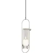 Höfats Kandelaar Oval Candle 35 Zilver