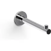 Clou Kaldur toiletrolhouder, recht, zonder klep, chroom