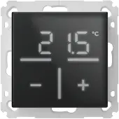 Homematic Glas - Wand Thermostaat - Zwart