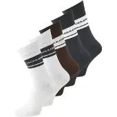 Jack & Jones Sokken 'JACRYLAND' bruin / basaltgrijs / wit