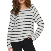 JDY Jdyellen ls oneck raglan pullover knt dessin