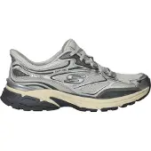 SKECHERS Sneakers laag 'Slipper Damen 150710 SIL Kunststoff (Synthetik) in grau' grijs