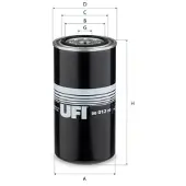 Ufi 86.013.00 Oliefilter