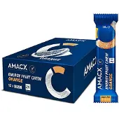 Amacx Energy Fruit Chew Orange 12x38g