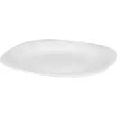 Galicja Dessertbord, ondiep, vierkant, wit, 21,5 cm