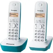 Panasonic KX-TG1612 draadloos telefoonapparaat, met nummerweergave, 15 uur spreektijd, 7 dagen stand-by, DECT