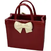 Kersten Vase Bag Fine Earthenware Red 24.5x18x30.5cm