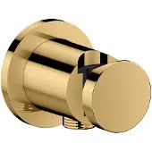 Hansgrohe One - Wandbevestiging met houder, afwerking gepolijst goud 48780990