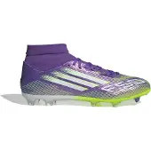 Adidas Voetbalschoen 'F50 League' lichtgroen / donkerlila / offwhite