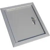 VASP Brievenbusdeur - Aluminium - 24x34 Cm - Slot