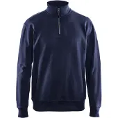 Blakläder 3369-1158 Sweatshirt met halve rits Marineblauw maat XXL heren