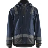 Blakläder Regenjas LEVEL 2 43222003 | Donker marineblauw/Zwart | Maat XS - 7330509659823