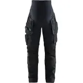 Blakläder 7103-1344 Ambacht Zwangerschapsbroek Zip-Off Zwart maat XL heren