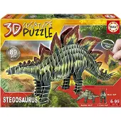Educa Stegosaurus 3d Schepsel Puzzel