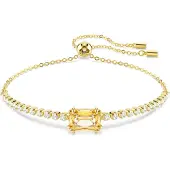 Swarovski Matrix - Dames Armband - Transparant & goudkleurig