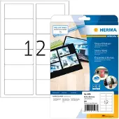 Herma Hoogglans-etiketten, A4, 88,9 x 46,6 mm, wit, permanent hechtend