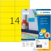 Herma Etiketten 4555 Klevend 10,5 x 4,2 cm 100 Vellen à 14 Etiketten