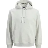Jack & Jones Sweatshirt 'JORNorrebro' zwart / wit gemêleerd