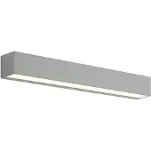 LUCANDE LED-wandlamp buiten Lengo, alu / grijs / zink, Aluminium, Modern, LED wandlamp buiten