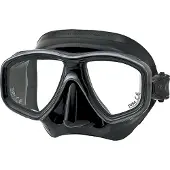Tusa Silicone Ceos Diving Mask Zwart
