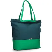 Zwei Shopper petrol