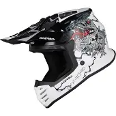 Acerbis Profile Junior Rex Wit Zwart Kinder Crosshelm Maat YM