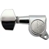 KLUSON mechanieken 3+3 45° Chrom - Stemmechaniek voor gitaar