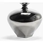 Serax Kris Van Assche Josephine vaas 01 19.5x8.8cm Zilver