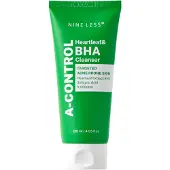 Nine Less A-Control Heartleaf & BHA Reinigingsschuim – zuiverend & poriën reinigend 120 ml