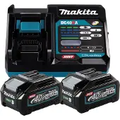 Makita 191L76-1 Accu en acculader voor gereedschap 40 V 2.5 Ah Li-ion