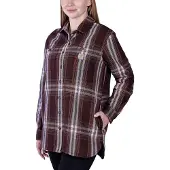 Carhartt 105991 Overhemden Twill L/s Plaid Comfort Fit | Maat: XL
