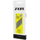 TAYA ketting 410h 1/2x1/8 1-speed grijs 112 schakels antiroest