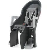 Polisport Guppy - Achterzitje - Maxi - CFS dragerbevestiging - Zwart/grijs